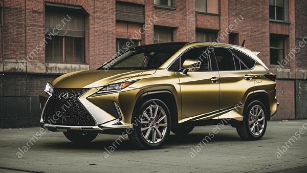 Установка сигнализации на Lexus RX330